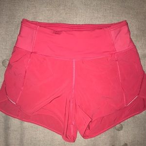 Lululemon high rise shorts